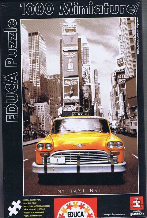 Taxi No. 1, New York, Miniature, 1000 brikker (1)